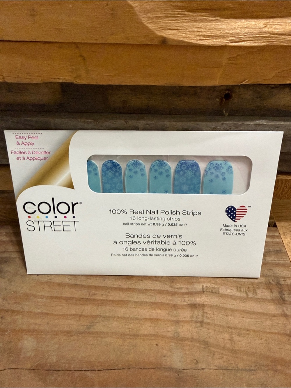Color Street Cold Front Snowflake Nail Strips